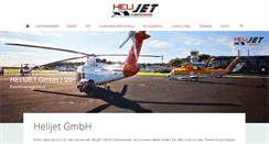 Desktop Screenshot of helijet-flightservice.de