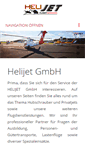 Mobile Screenshot of helijet-flightservice.de